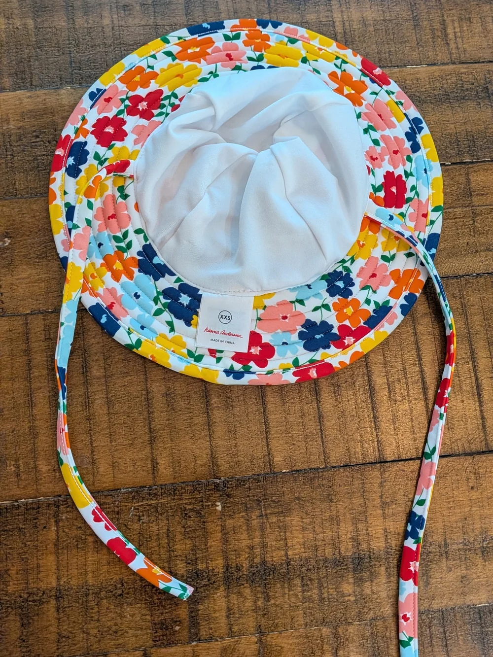 Hanna Andersson Baby Floral Swim Sun Hat - XXS, Like New